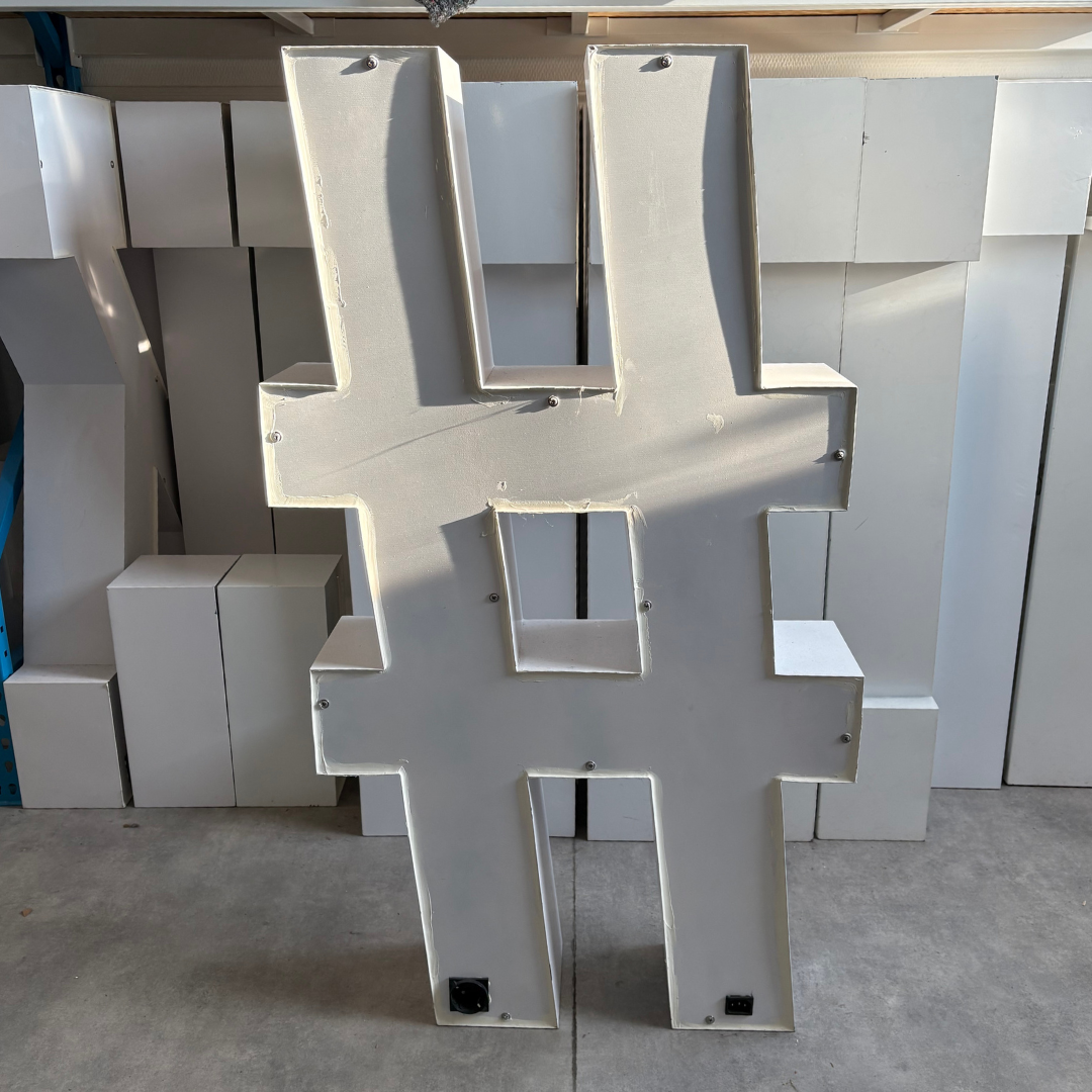 Caractère Géant Lumineux "#" – Image 2