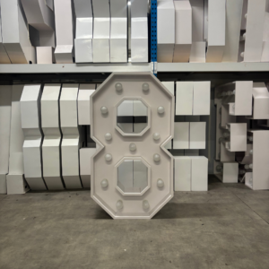 Chiffre Géant Lumineux "8"