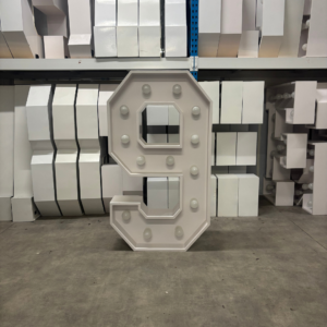 Chiffre Géant Lumineux "9"