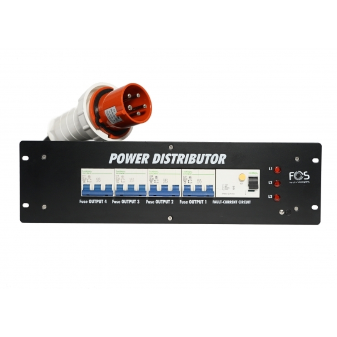 Coffret de distribution Triphasé 63A -> 2x32A & 2x16A