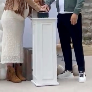 Colonne carré Bois 90cm