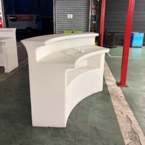 Comptoir bar arrondi