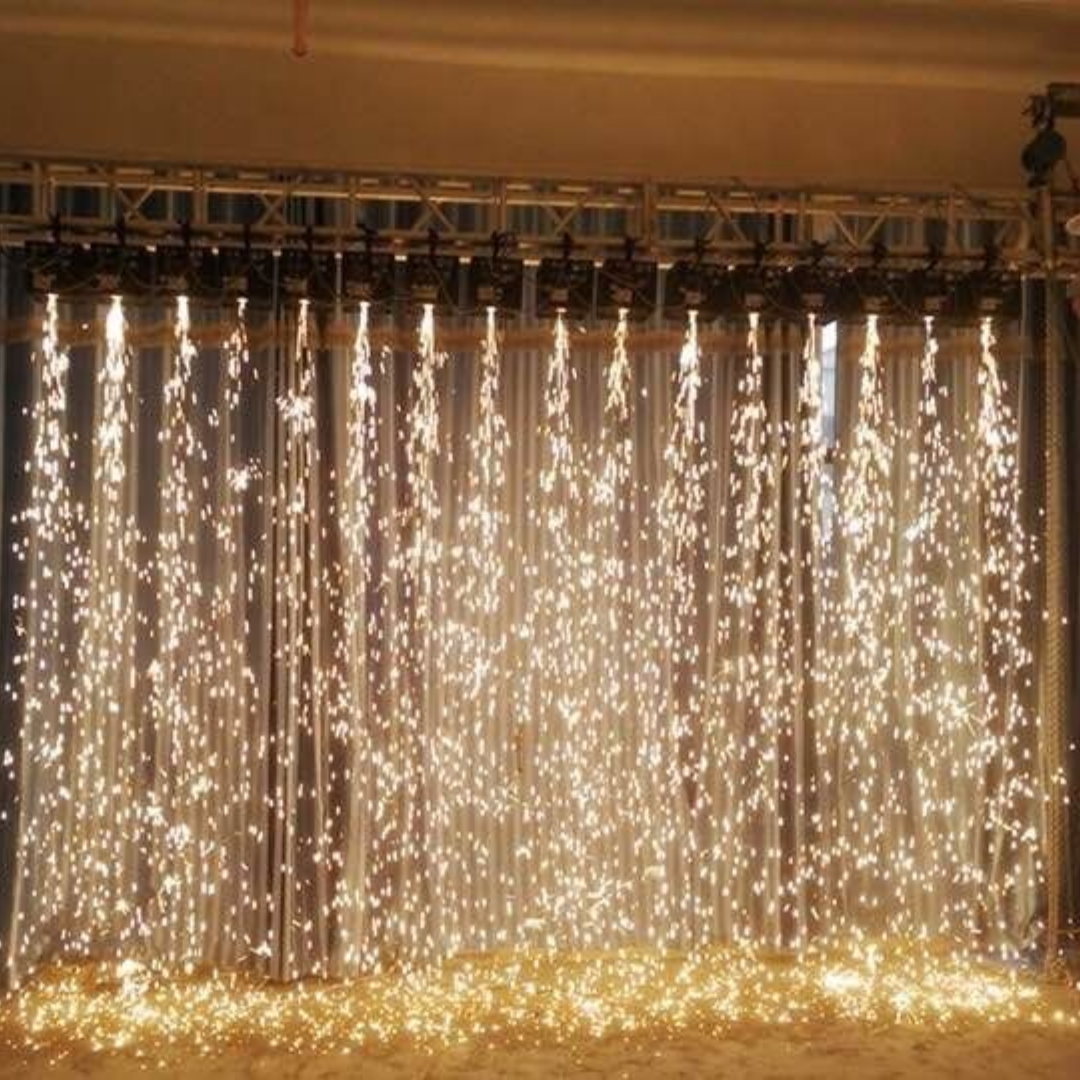 Étincelles Électrique waterfall/pluie