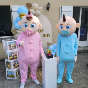 Mascotte "Bébé Fille"