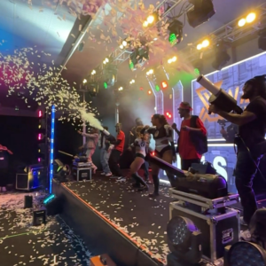 Pistolet Co2 confetti