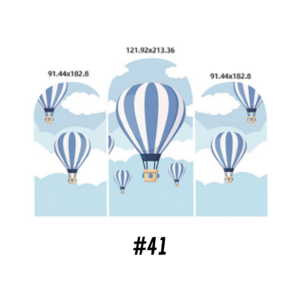 Set Housse Métal - Montgolfière / Fusée