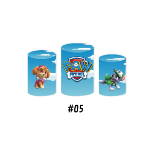 Set Housse rond Pat Patrouille Title