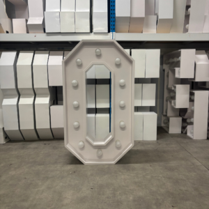 Chiffre Géant Lumineux "0"