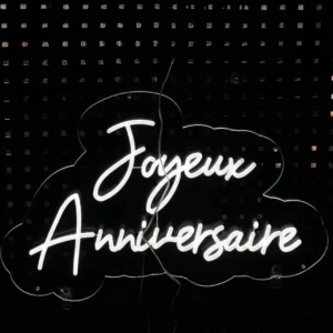 Led "Joyeux Anniversaire"