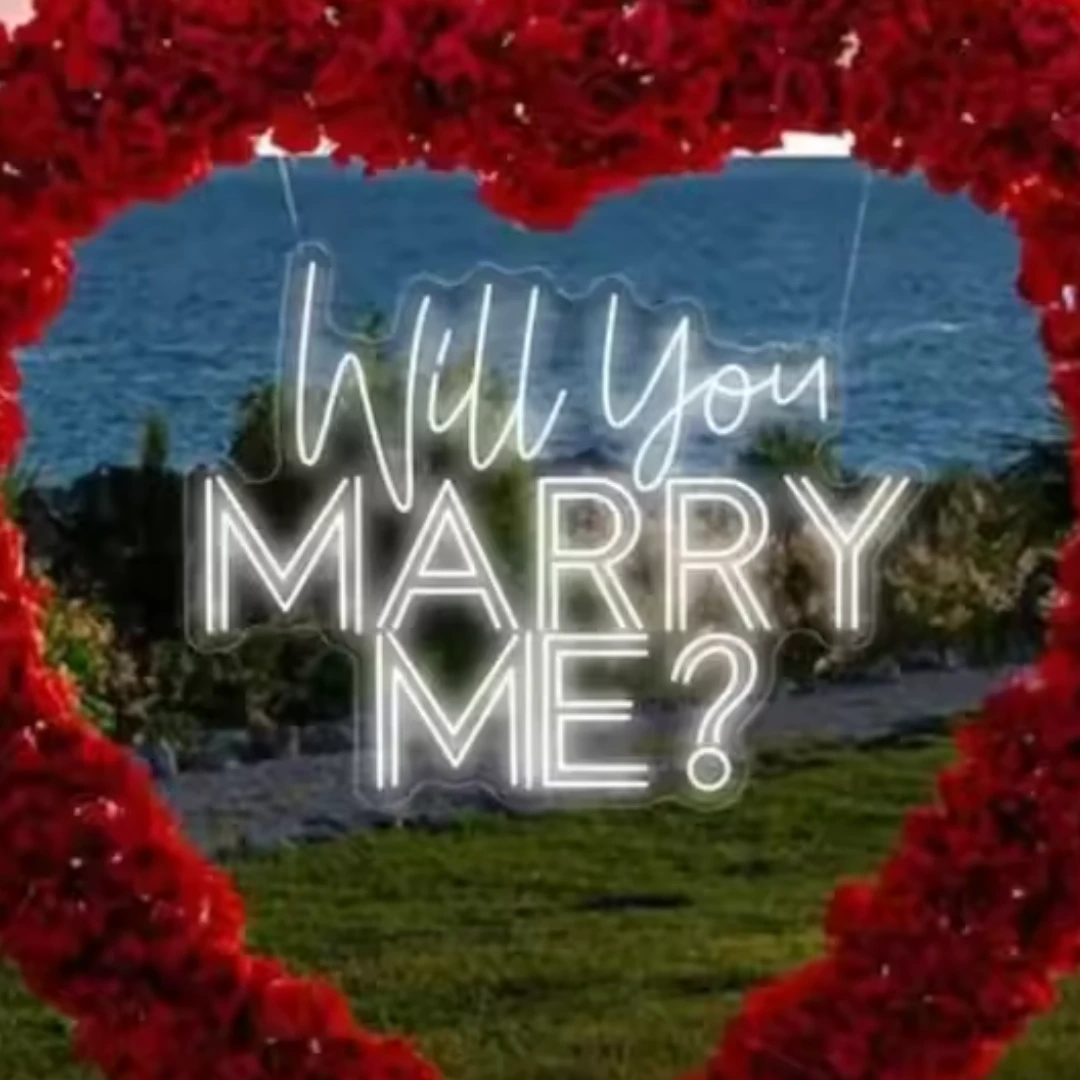 Led Marry me 80cm