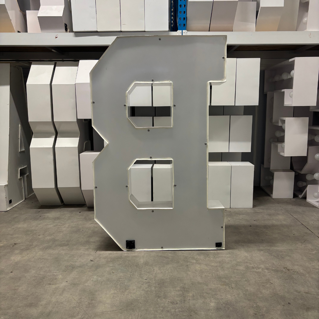 Lettre Géante Lumineuse "B" – Image 2