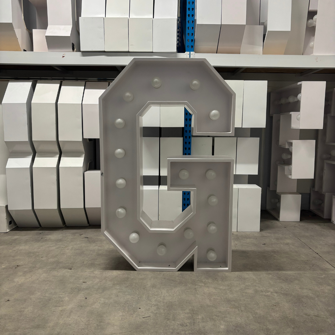 Lettre Géante Lumineuse "G"