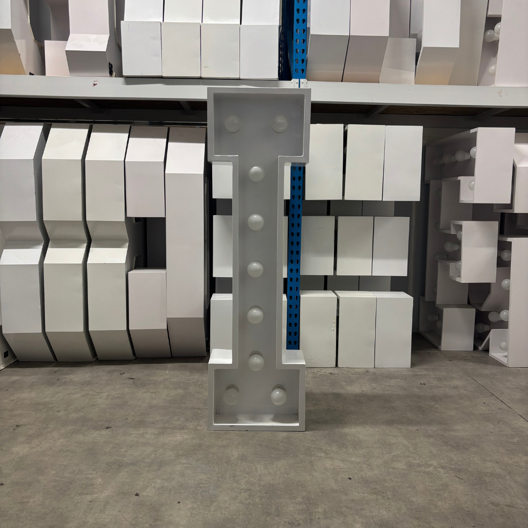 Lettre Géante Lumineuse "I"