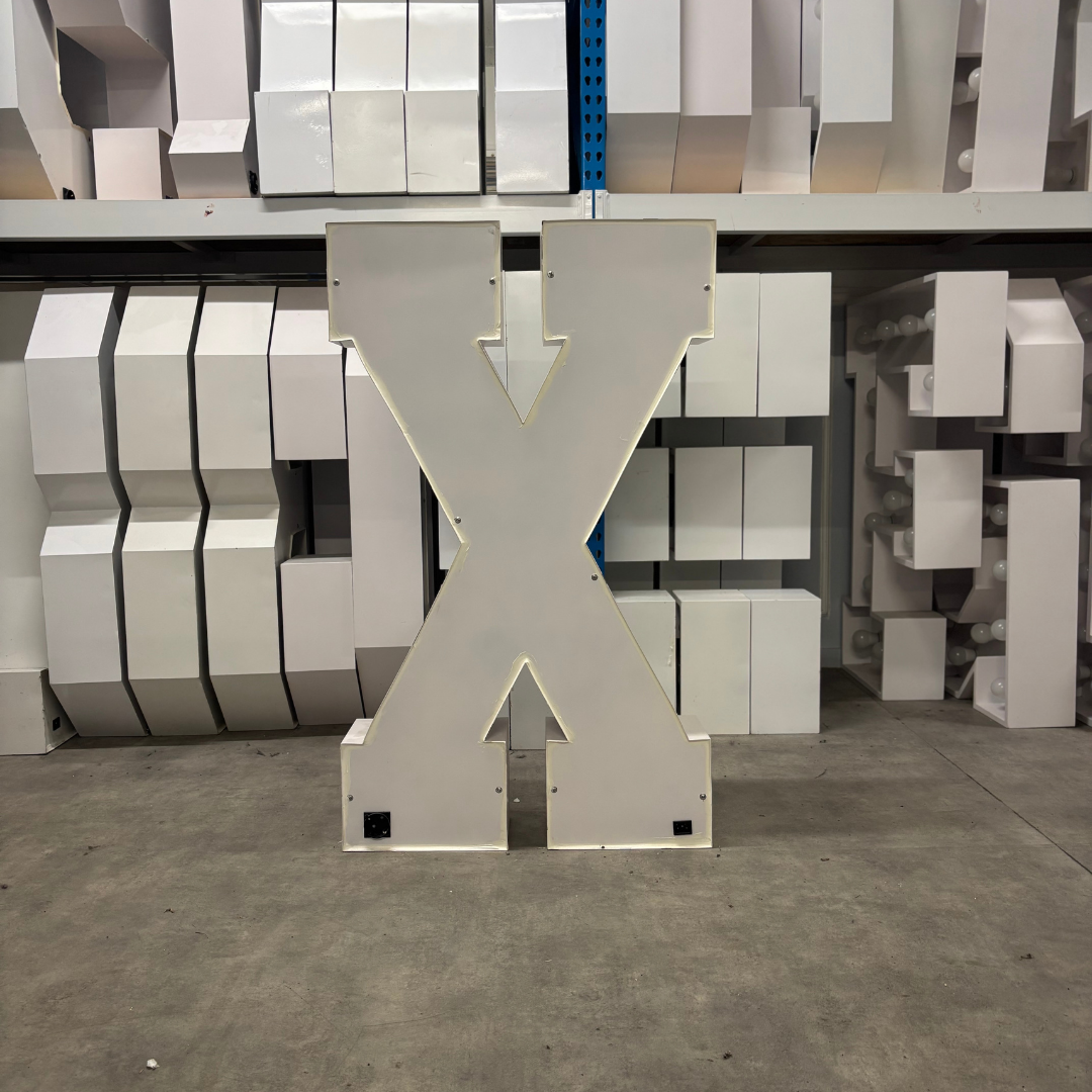 Lettre Géante Lumineuse "X" – Image 2