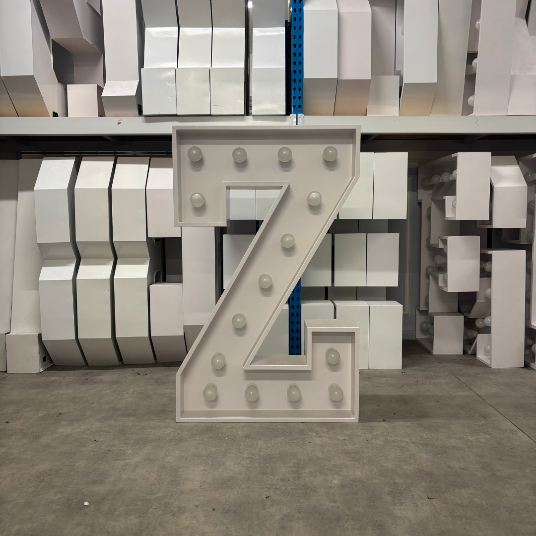 Lettre Géante Lumineuse "Z"