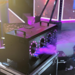 Machine à bulle + fumée 4 sorties