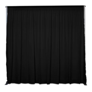 Rideau noir 4Mx4M ignifugé