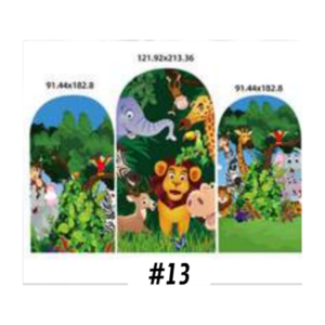 Set Housse Métal - Jungle 1 / Safari