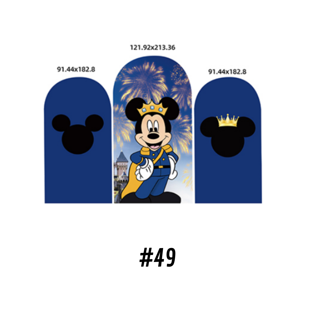 Set Housse Métal - King Mickey / Minie & Mickey