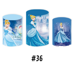 Set Housse rond Cendrillon