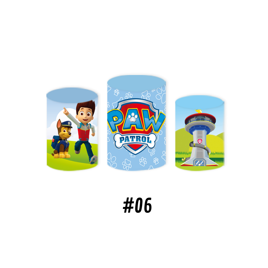 Set Housse rond Pat Patrouille