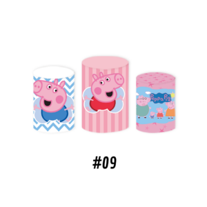 Set Housse rond Peppa Pig