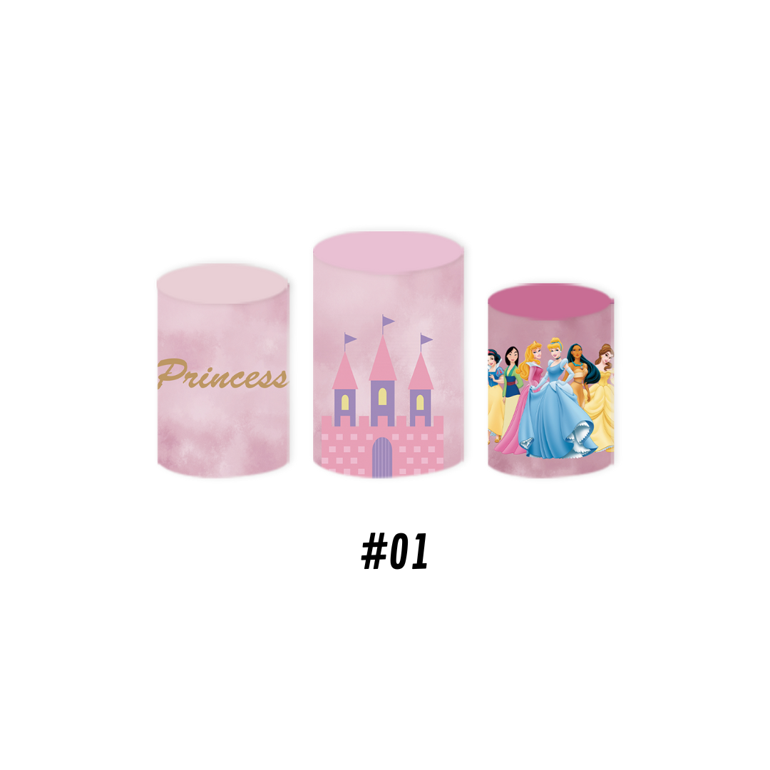 Set Housse rond princesse Disney 1