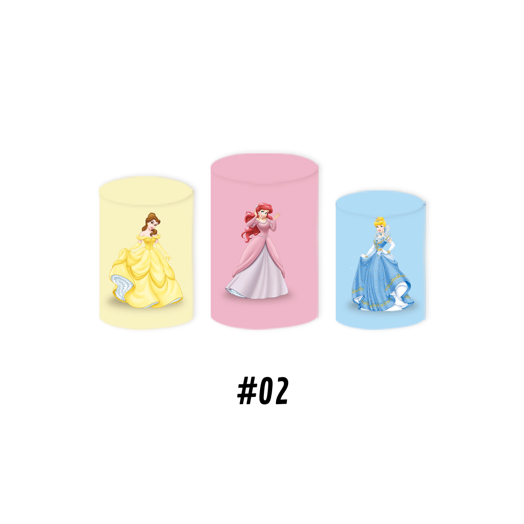 Set Housse rond princesse Disney 2