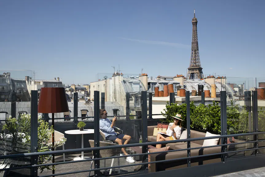 Rooftop Demande en Mariage